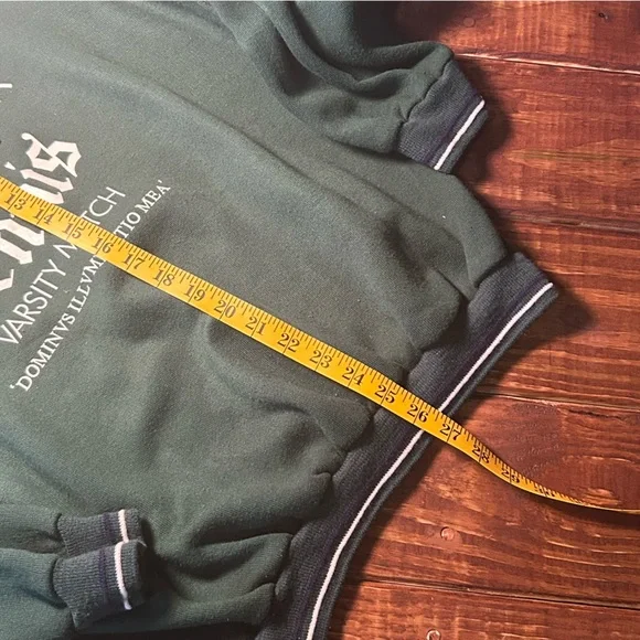 NWOT Authentic Oxford Varsity Tennis Sweatshirt Preppy Collegiate Old Money - Picture 7 of 9